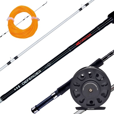 Kit Pesca Mosca Caña Reel Tubo Rigido 5/6 Caster Black Creek - EL NAUFRAGO  PESCA - Productos para pesca deportiva