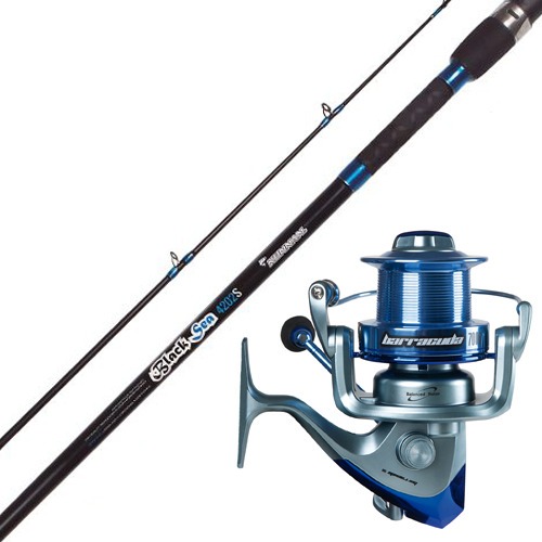 Kit Pesca Kunnan Lance Costa Mar Reel Cónico + Caña 4.20m - EL NAUFRAGO  PESCA - Productos para pesca deportiva