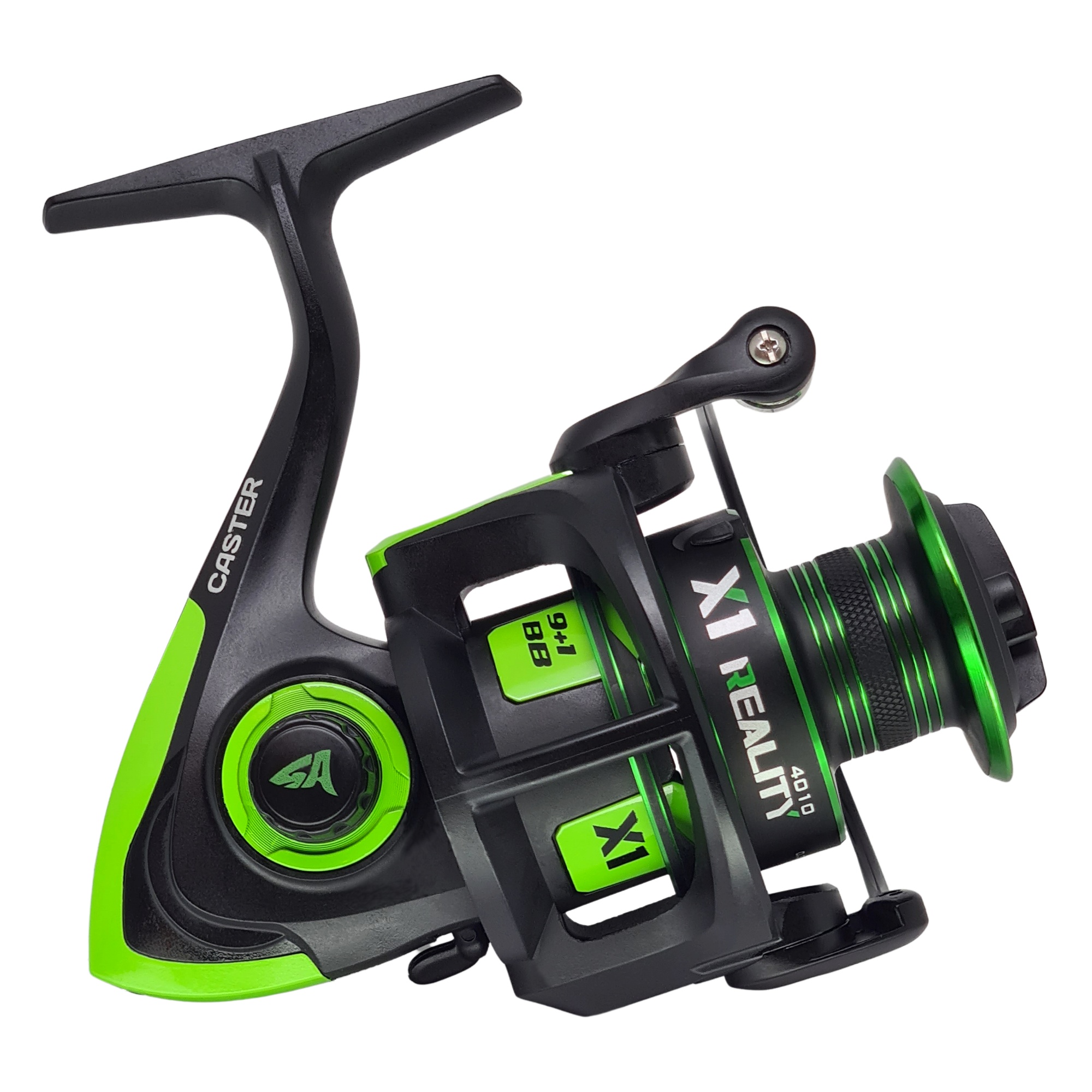 Reel Frontal Caster Reality 4010 X1 Variada Río 10 Rulemanes - EL NAUFRAGO  PESCA - Productos para pesca deportiva